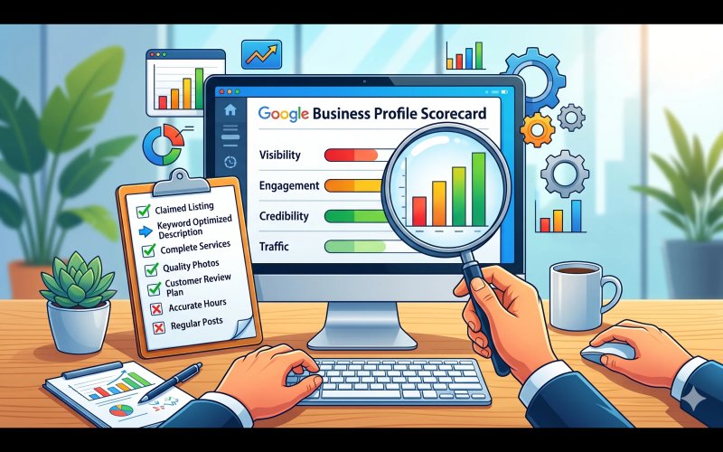 GBP audit, Google Business Profile audit, local SEO audit, GBP score, free GBP audit